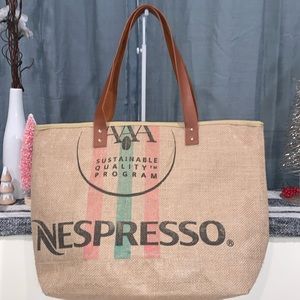 Nespresso Jute Tote Bag